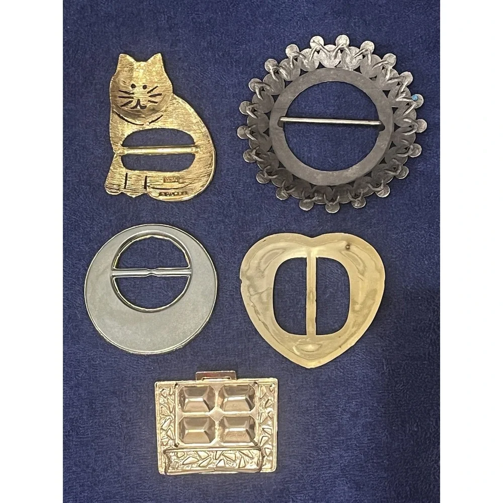 Vintage Costume‎ Jewelry Belt Buckles